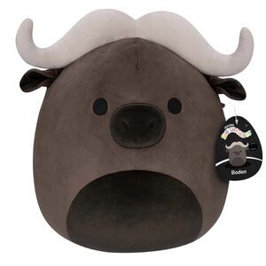 NWT! Squishmallows Select Series “Boden”, the Brown Water Buffalo 12"